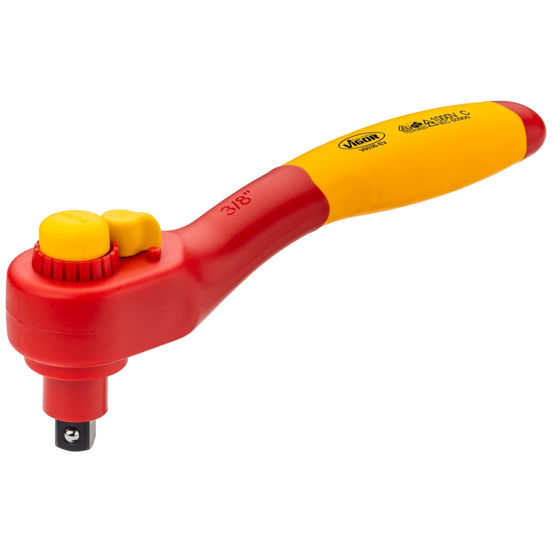 VIGOR Umschaltknarre, EV, 3/8 (10 mm) Vierkant massiv