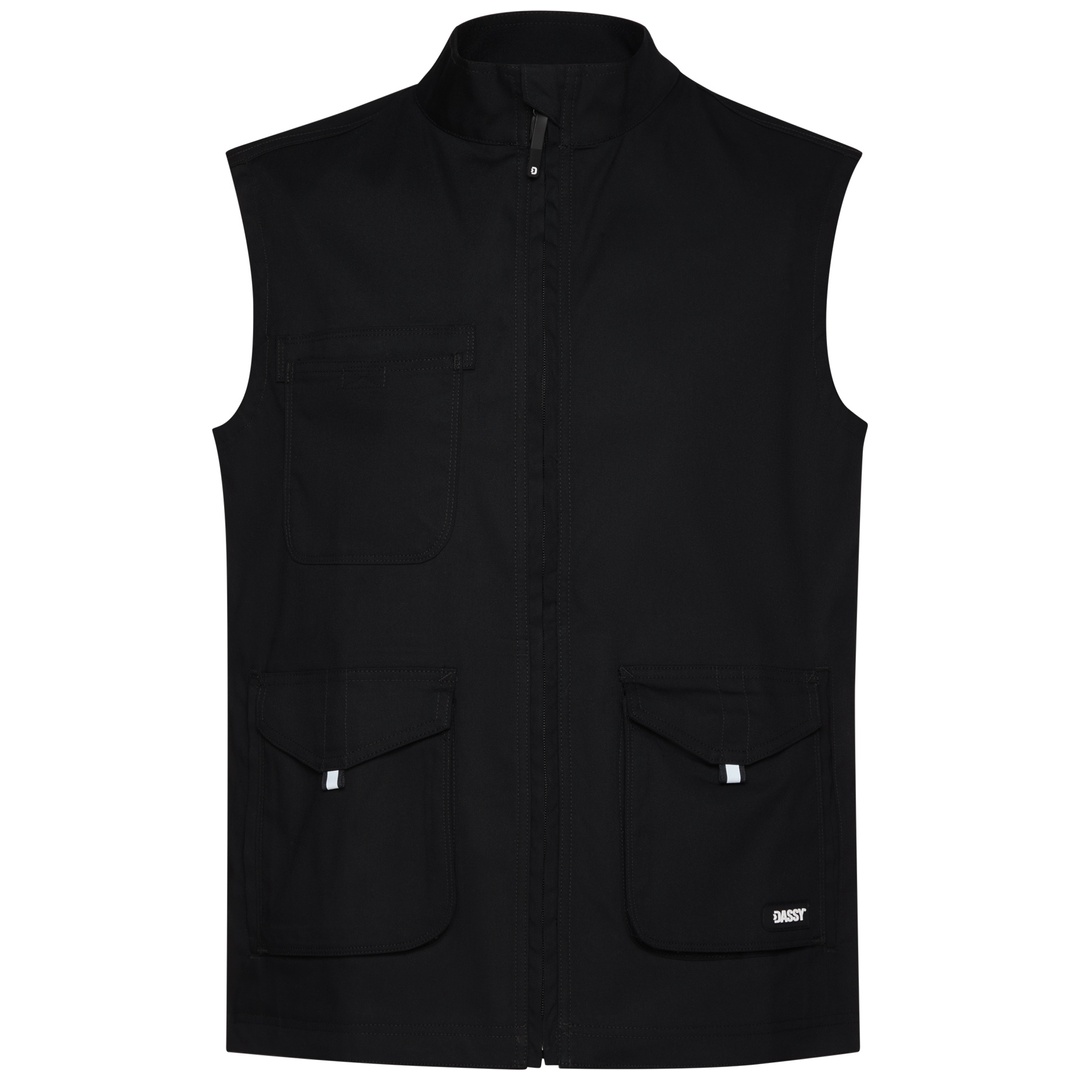 Dassy Arbeitsweste Ellis 350139 PESCOPOS41 Gr. S schwarz