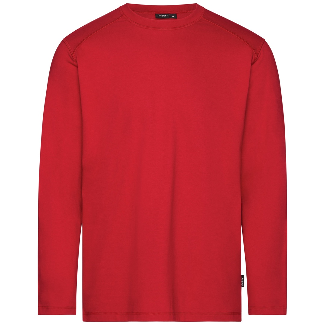 Dassy Langarmshirt FUND 710088 COPESRE14 Gr. XS rot