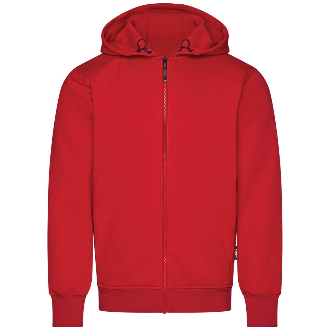 Dassy Kapuzensweatjacke GRID 300590 COPESRE18 Gr. M rot