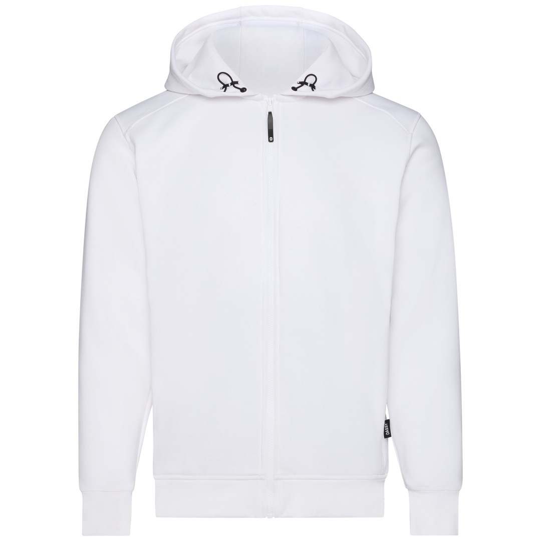 Dassy Kapuzensweatjacke GRID 300590 COPESRE18 Gr. S weiß