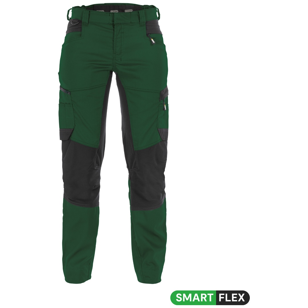 Dassy Stretch-Arbeitshose Helix Damen PESCO41 200998 Gr. 50 flaschengrün/schwarz