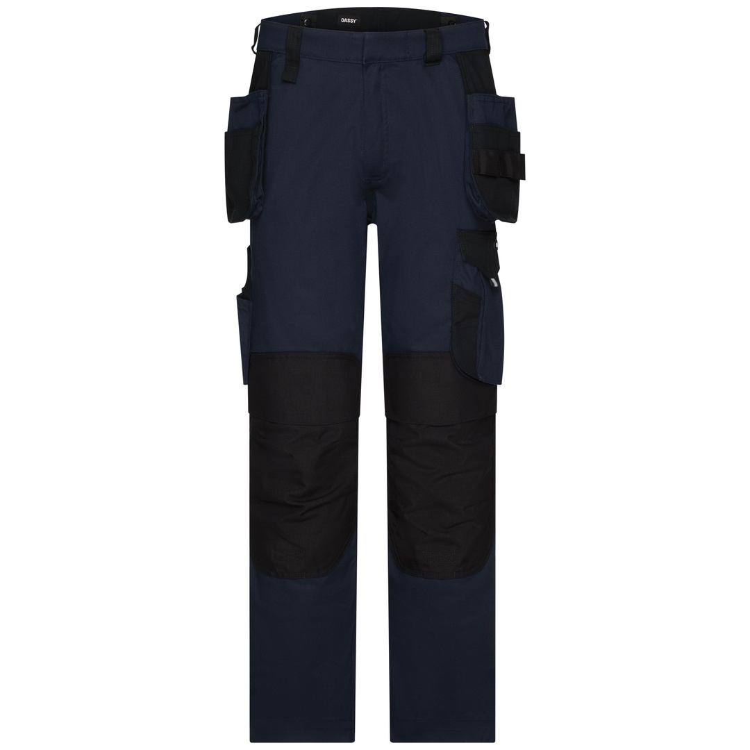 Dassy Arbeitsbundhose Rossi 201170 Gr. 48-STANDARD nachtblau/schwarz