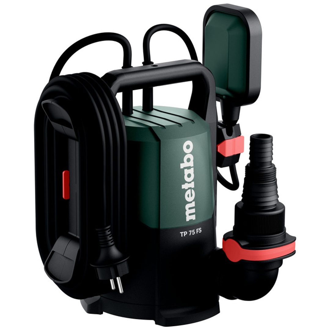 Metabo Klarwasser-Tauchpumpe TP 75 SF, Karton