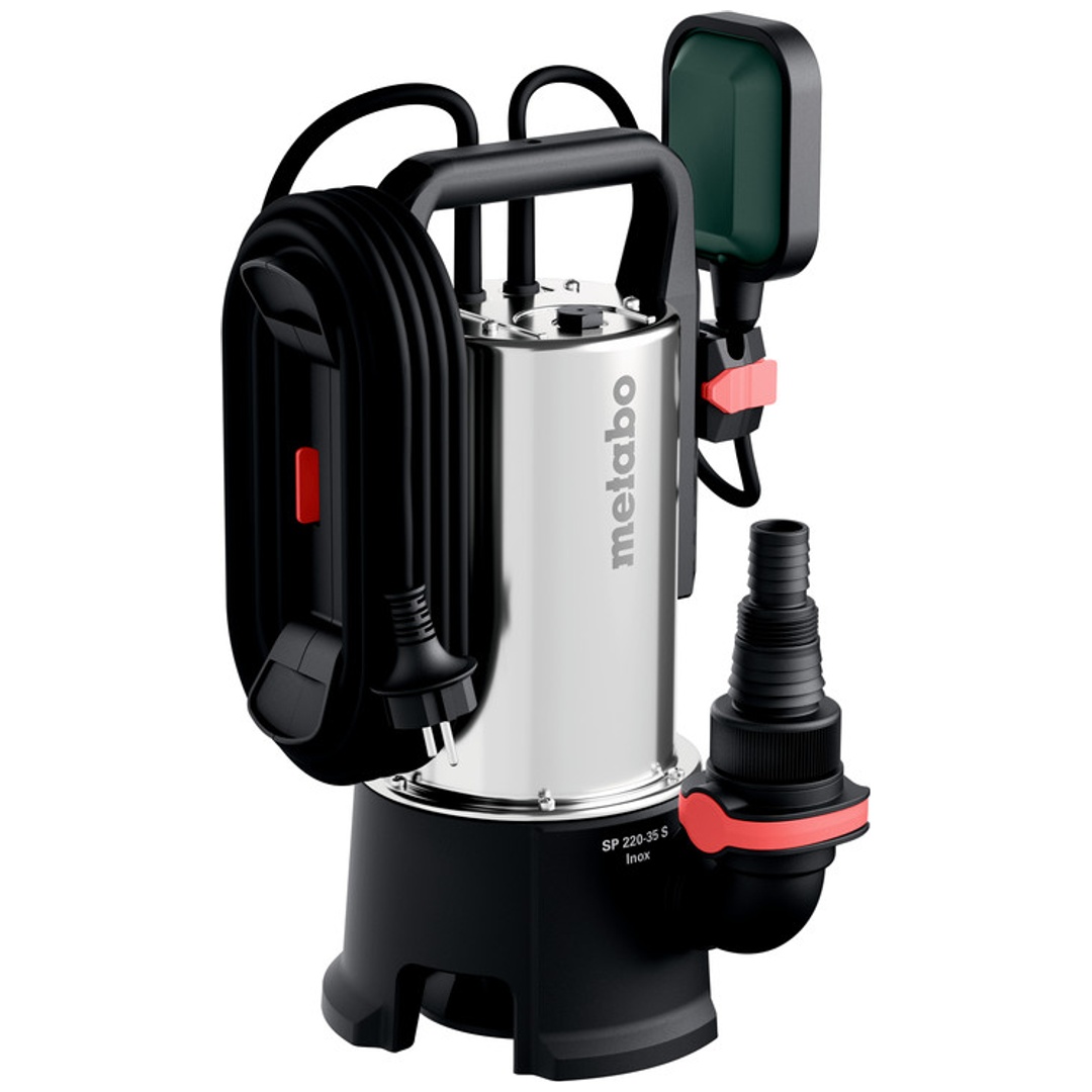 Metabo Schmutzwasser-Tauchpumpe SP 220-35 S Inox, Karton