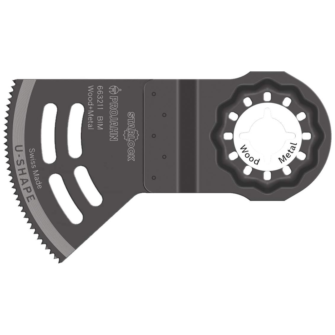 Projahn Tauchsägeblatt für Multimaterial, BIM Starlock, 53mm x40mm, 1 VE
