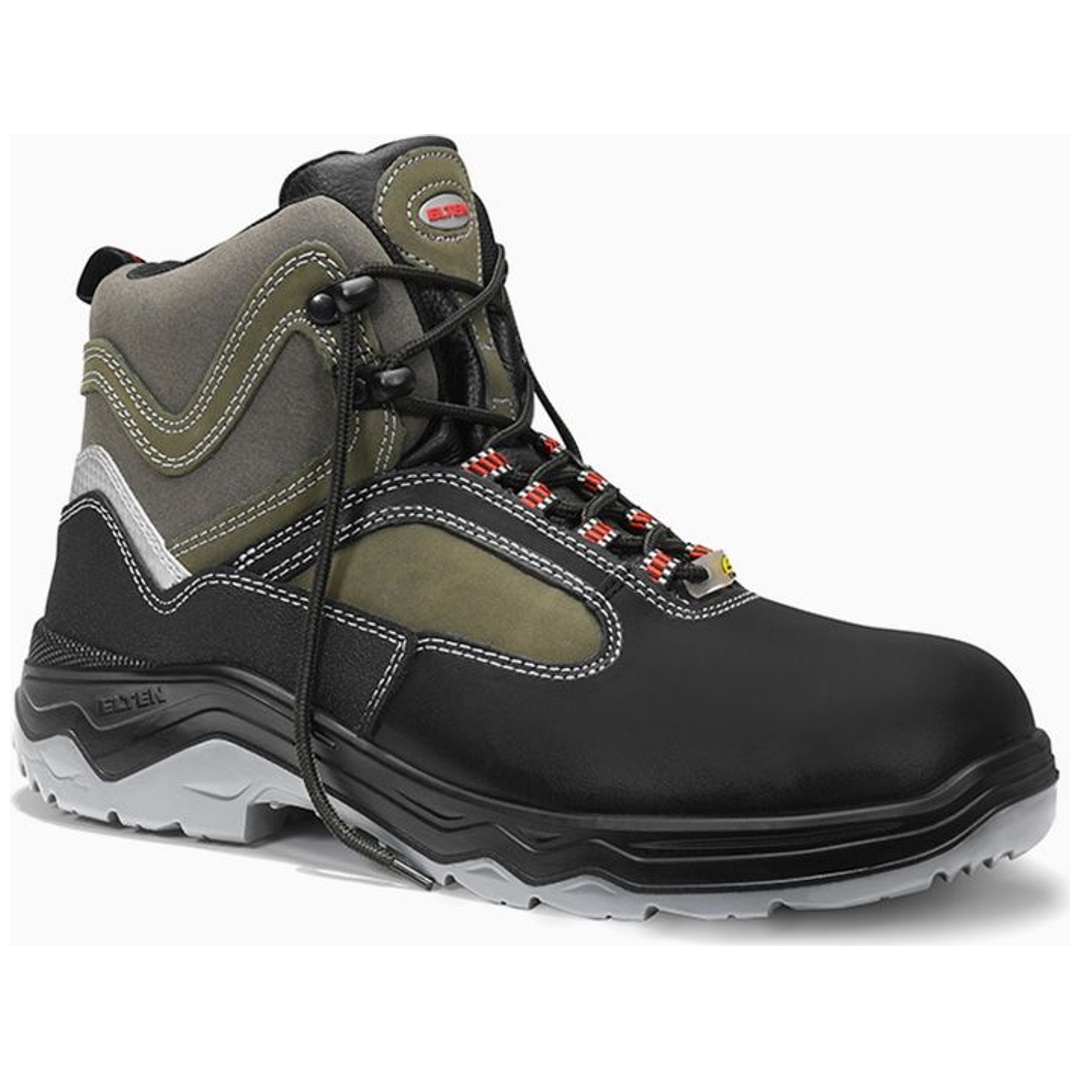 Elten Sicherheitsschnürstiefel LEX S3S ESD Gr. 44 schwarz/braun