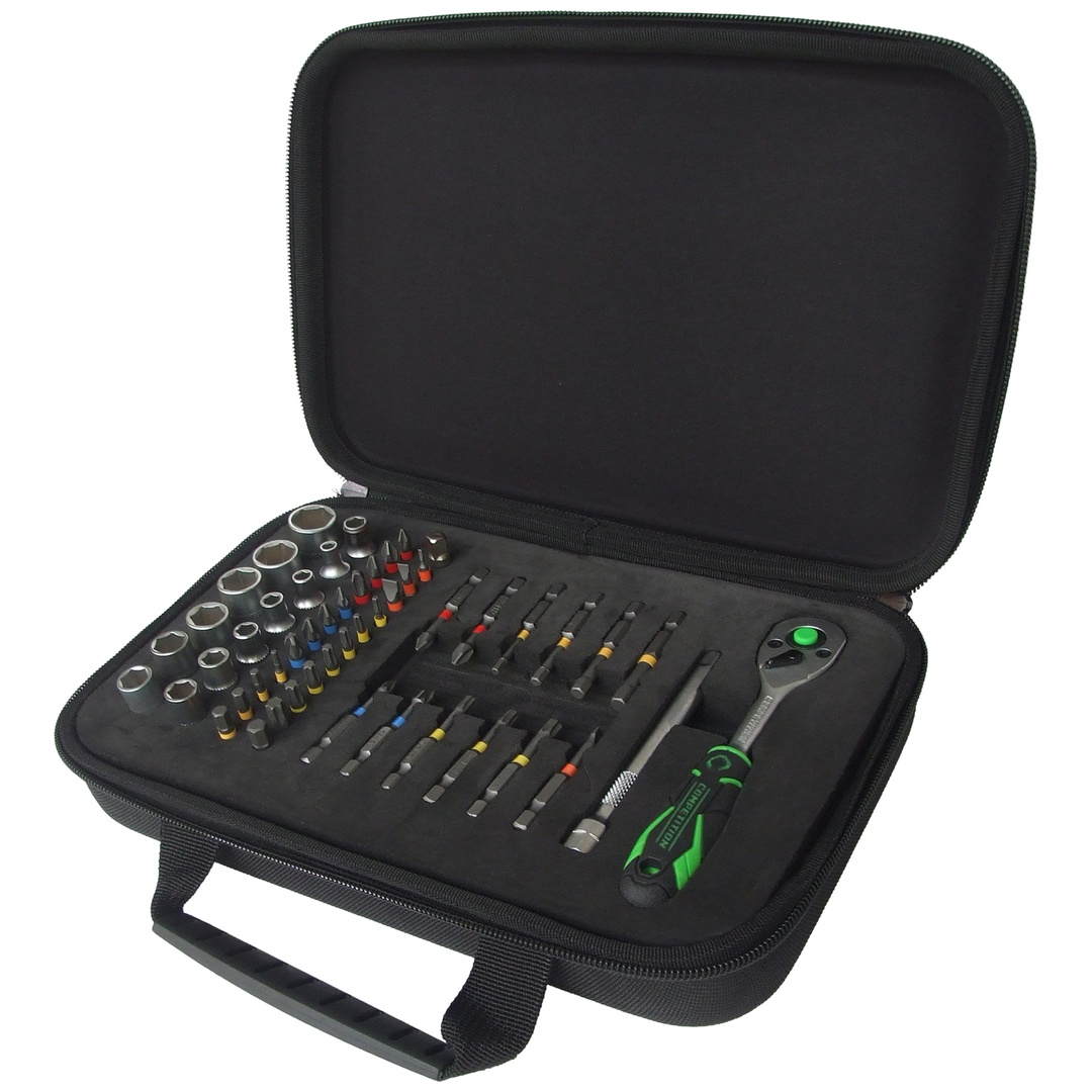 KS Tools COMPETITION Mini-Bit-Stecknuss-Satz, 51-tlg.
