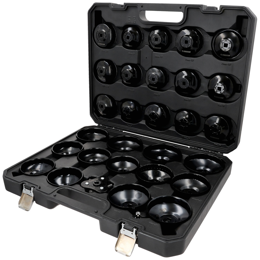 KS Tools COMPETITION 3/8 Ölfilterschlüssel-Satz, 30-tlg.