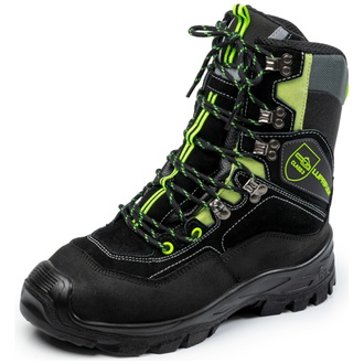 Lupriflex Schnittschutzstiefel 3-640 Class 3 Sportive Hunter wasserdicht S3 SRC DGUV Gr. 40 schwarz