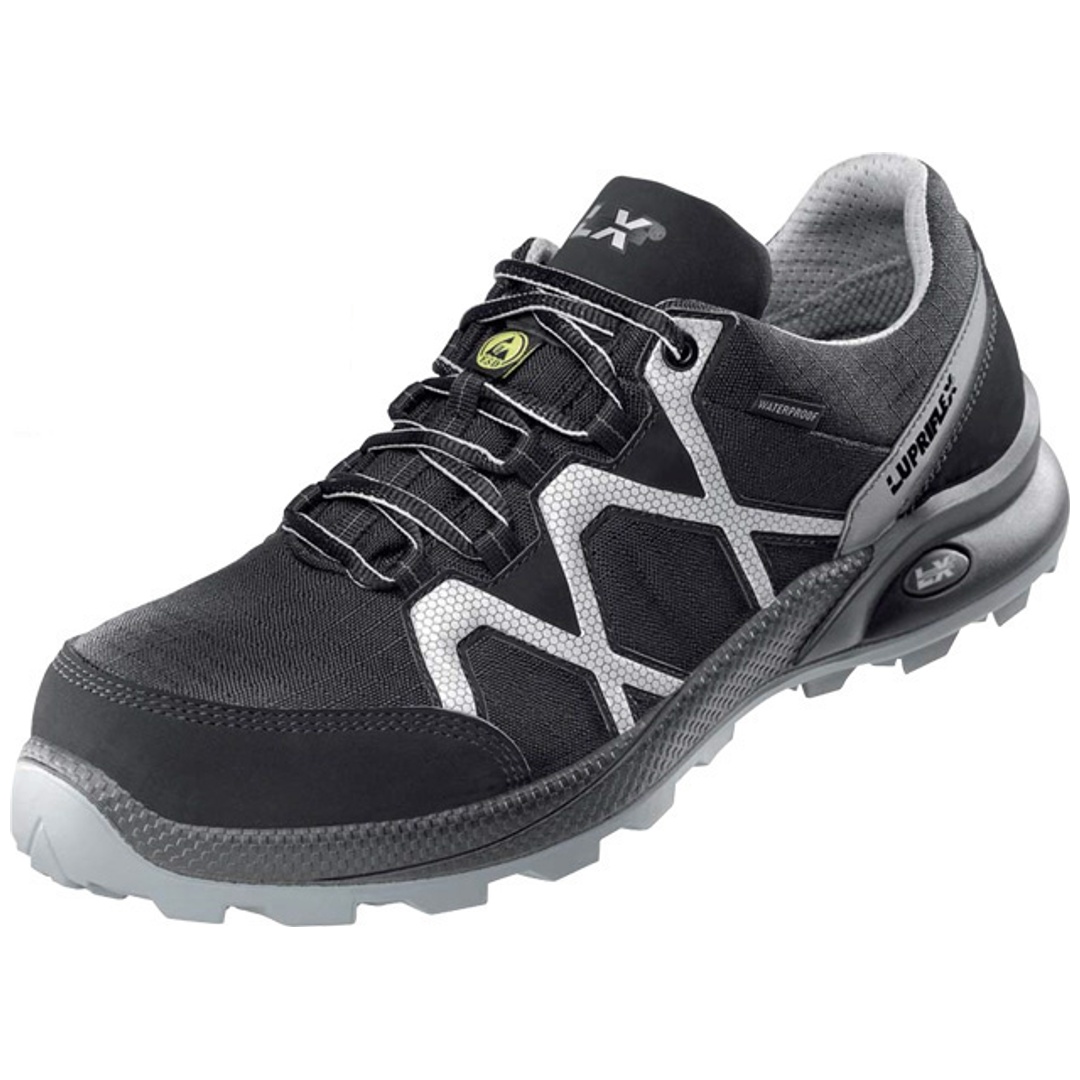 Lupriflex Sicherheitshalbschuh 4-410 Speed Low S3 ESD SRC Gr.48 schwarz