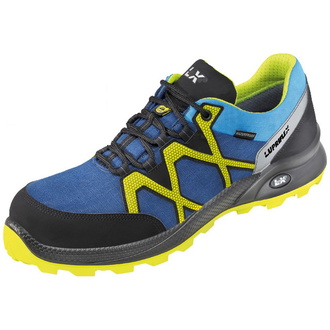 Lupriflex Sicherheitshalbschuh 4-430 Rapid Low S3 ESD SRC Gr.41 blau/gelb