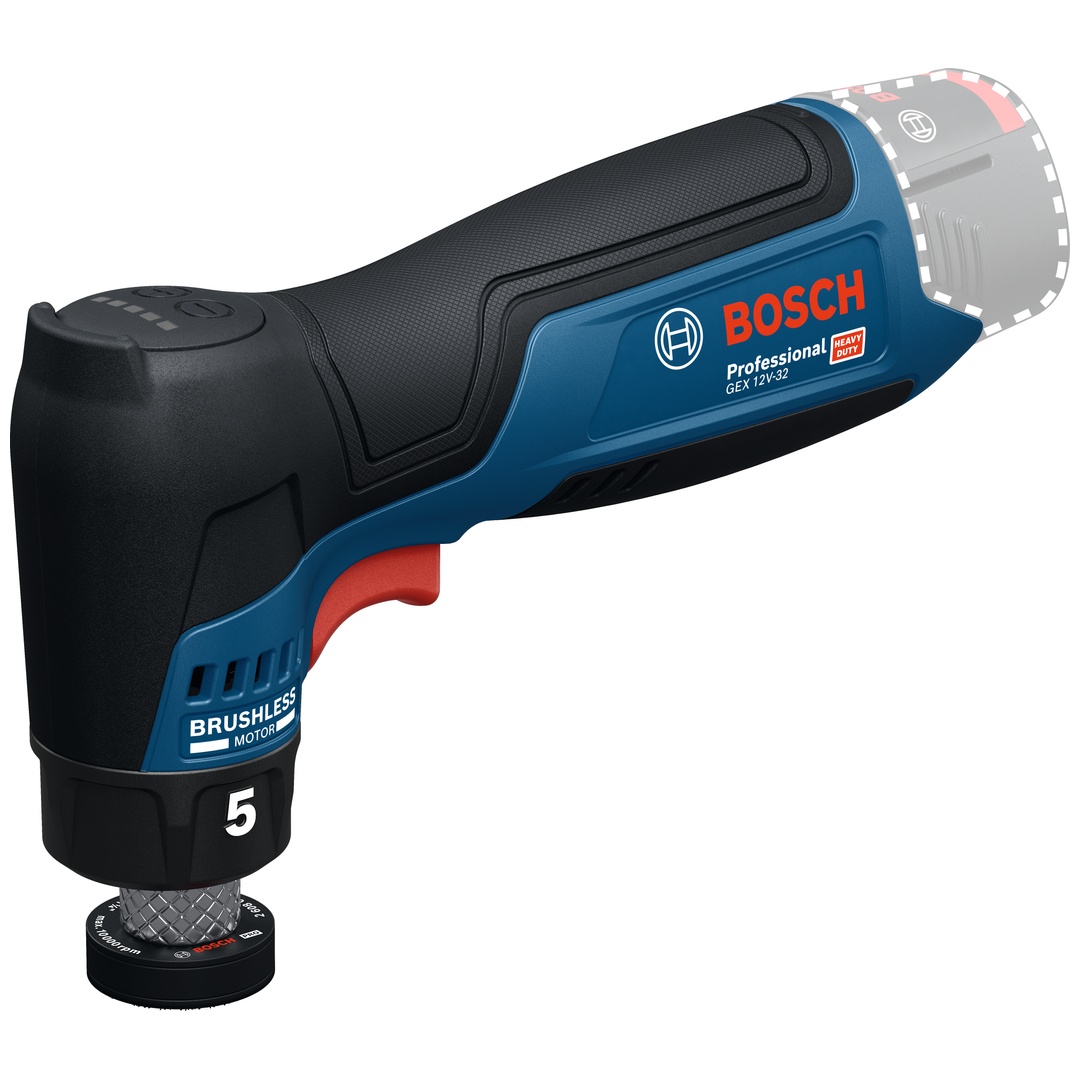 Bosch Professional Bosch Akku-Exzenterschleifer GEX 12V-32, incl. Zubehör, Karton