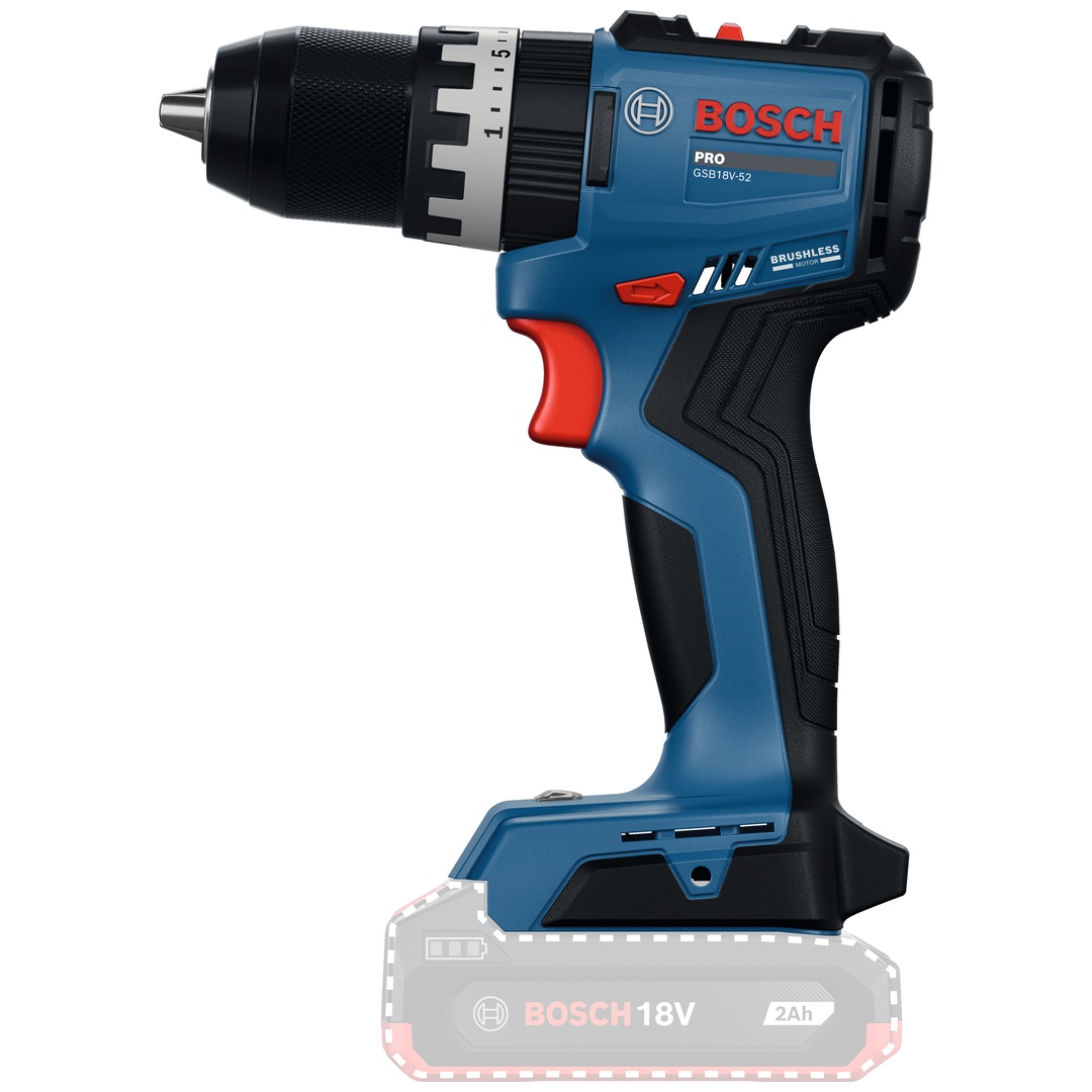 Bosch Professional Bosch Akku-Schlagbohrschrauber GSB18V-52, Karton