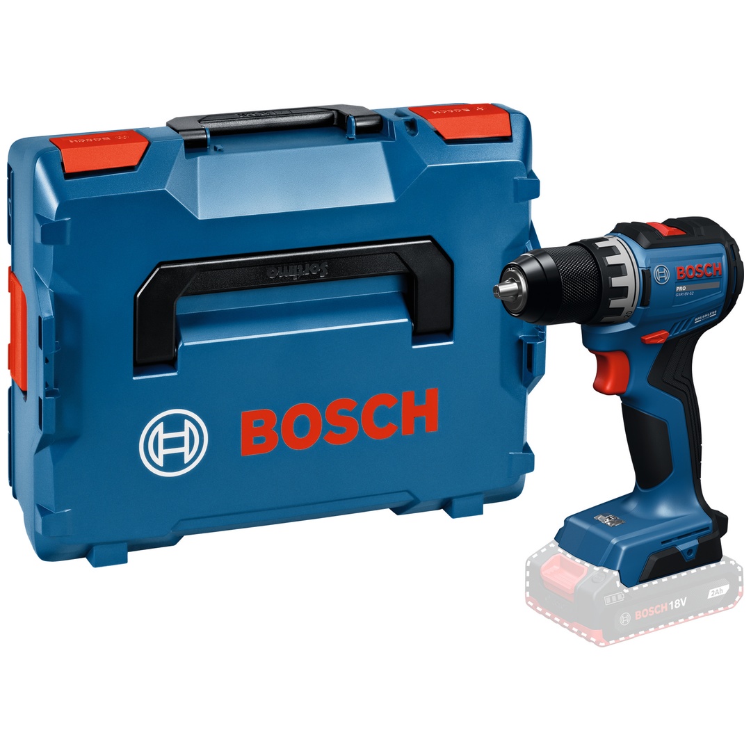 Bosch Professional Bosch Akku-Bohrschrauber GSR18V-52 in L-BOXX