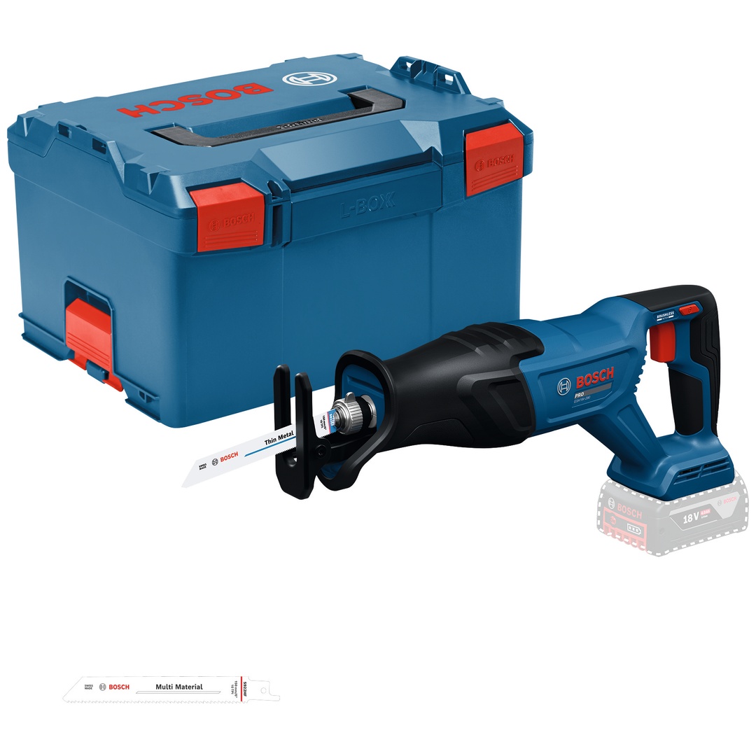 Bosch Professional Bosch Akku-Säbelsäge GSA18V-280, incl. Säbelsägeblätter, L-BOXX