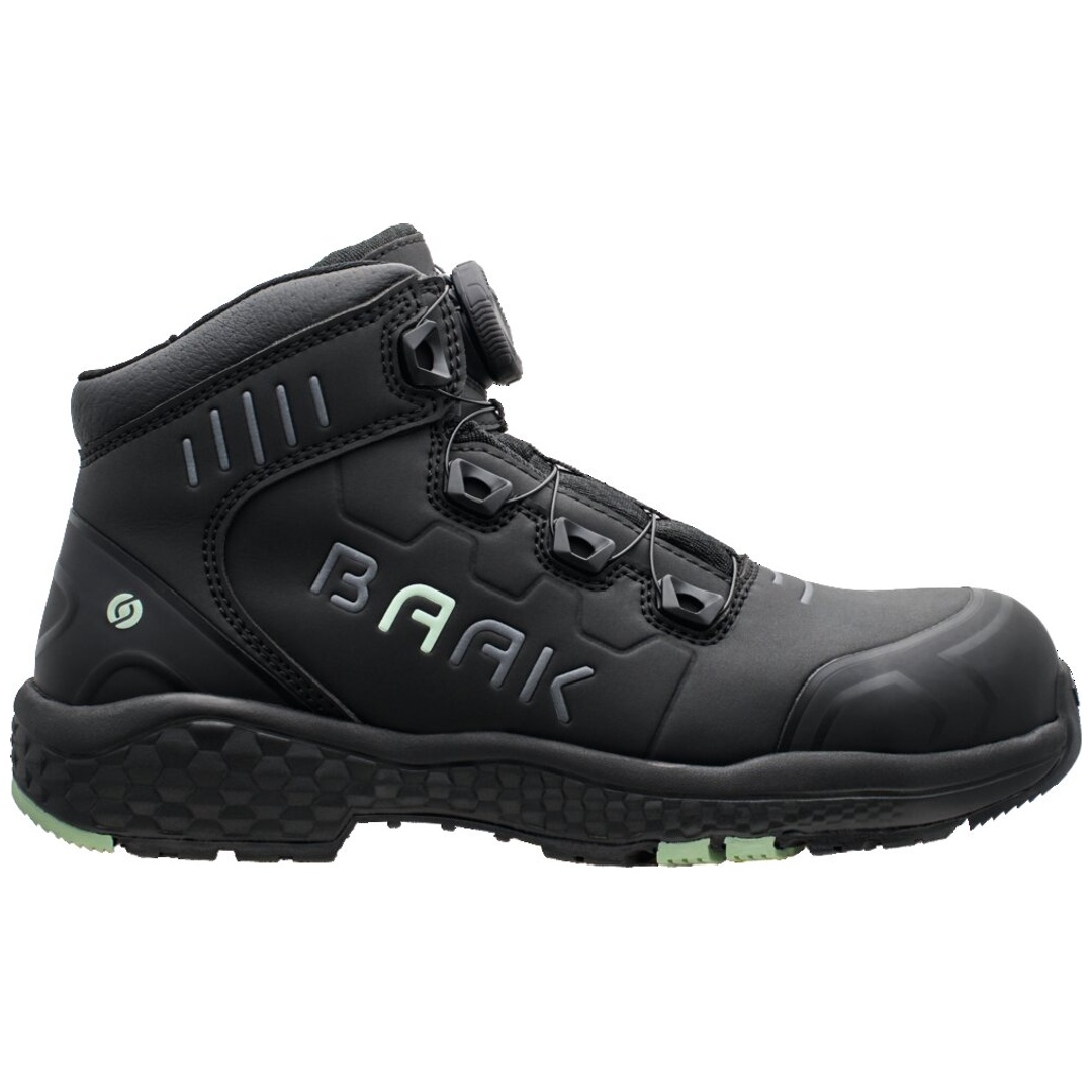 Baak Sicherheitsstiefel Alessia 224023 S3S FO HRO LG SC SR ESD Gr. 37 schwarz/grün