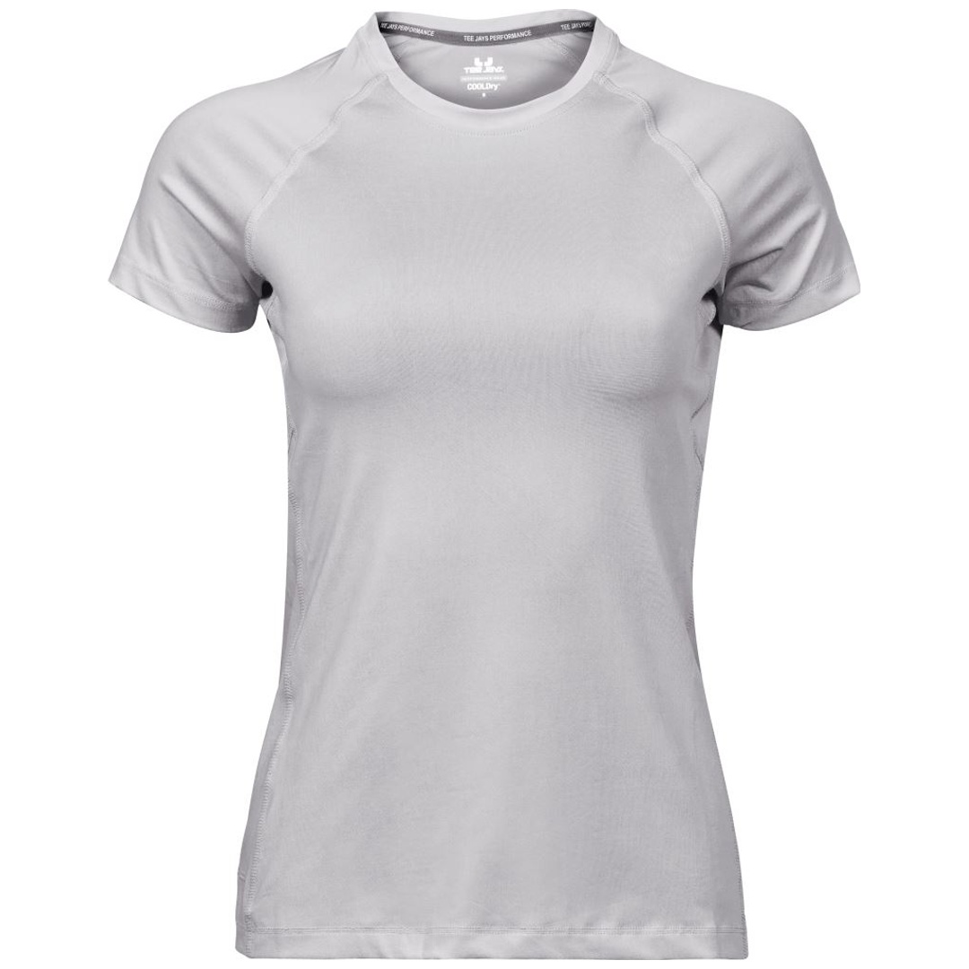 TEE JAYS Damen CoolDry Sport T-Shirt 18.7021 Gr. 2XL white