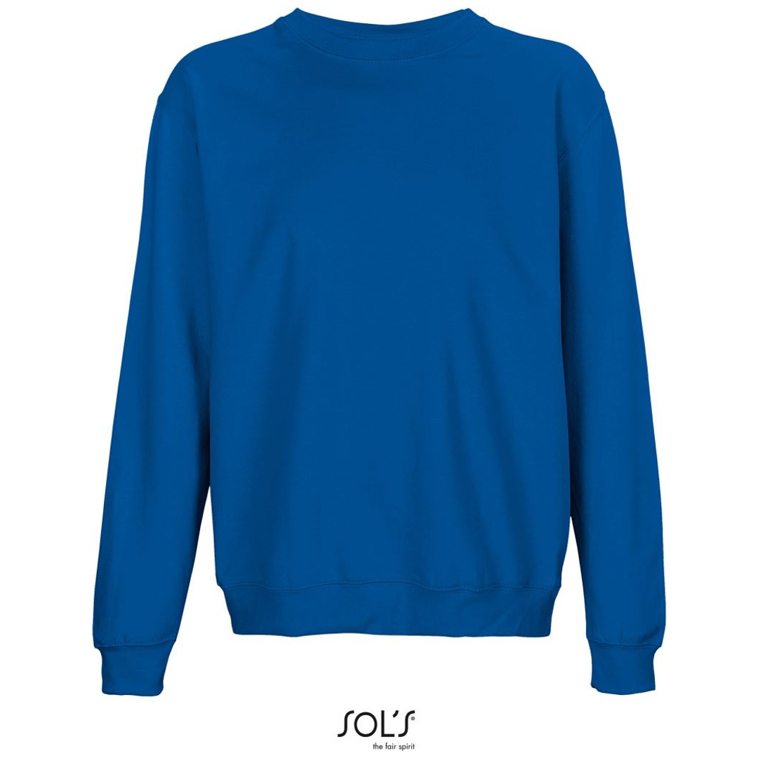 SOLs Collection Cotton Classics-25.3814 Unisex Sweater Gr. XL royal blue