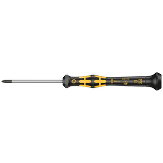 Wera 1555 PZ ESD Kraftform Micro Kreuzschlitz-Schraubendreher, PZ 0 x 60 mm