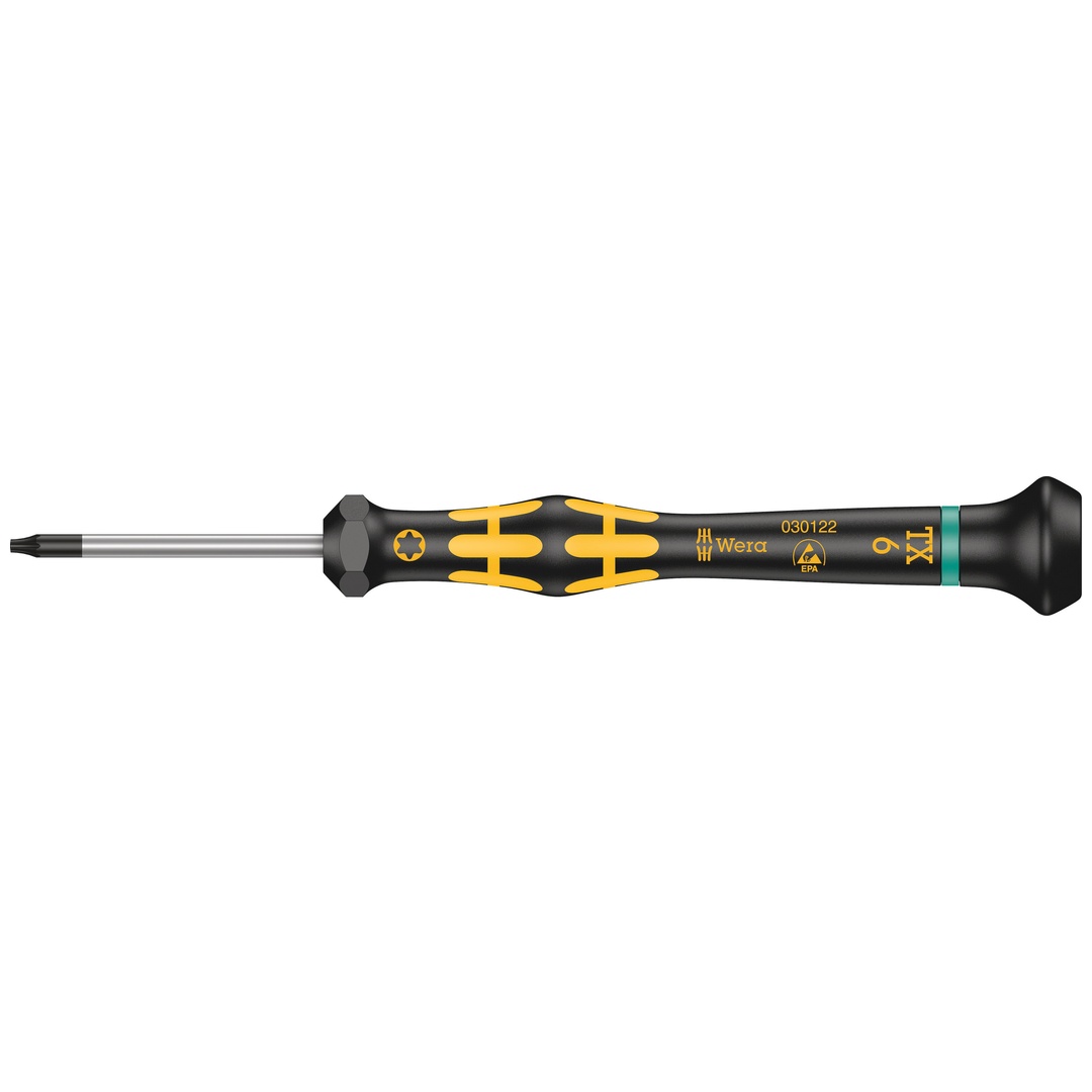 Wera 1567 TX ESD Kraftform Micro Schraubendreher, TX 6 x 40 mm