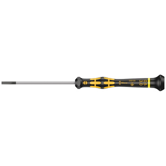 Wera 1578 A ESD Kraftform Micro Schlitz-Schraubendreher, 0,50 x 3 x 80 mm