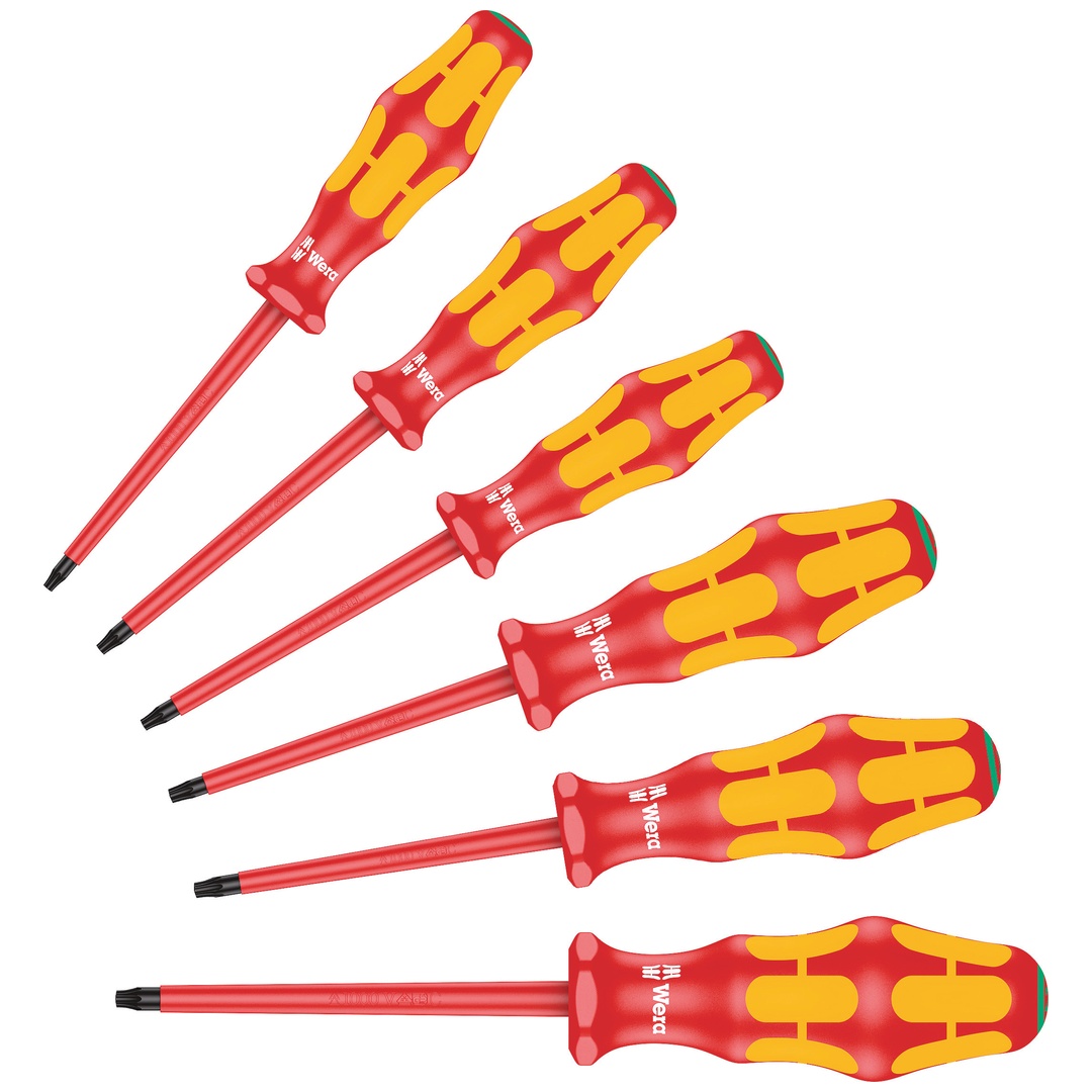 Wera 167i/6 VDE Jeu de tournevis 6 pièces TORX® intérieur