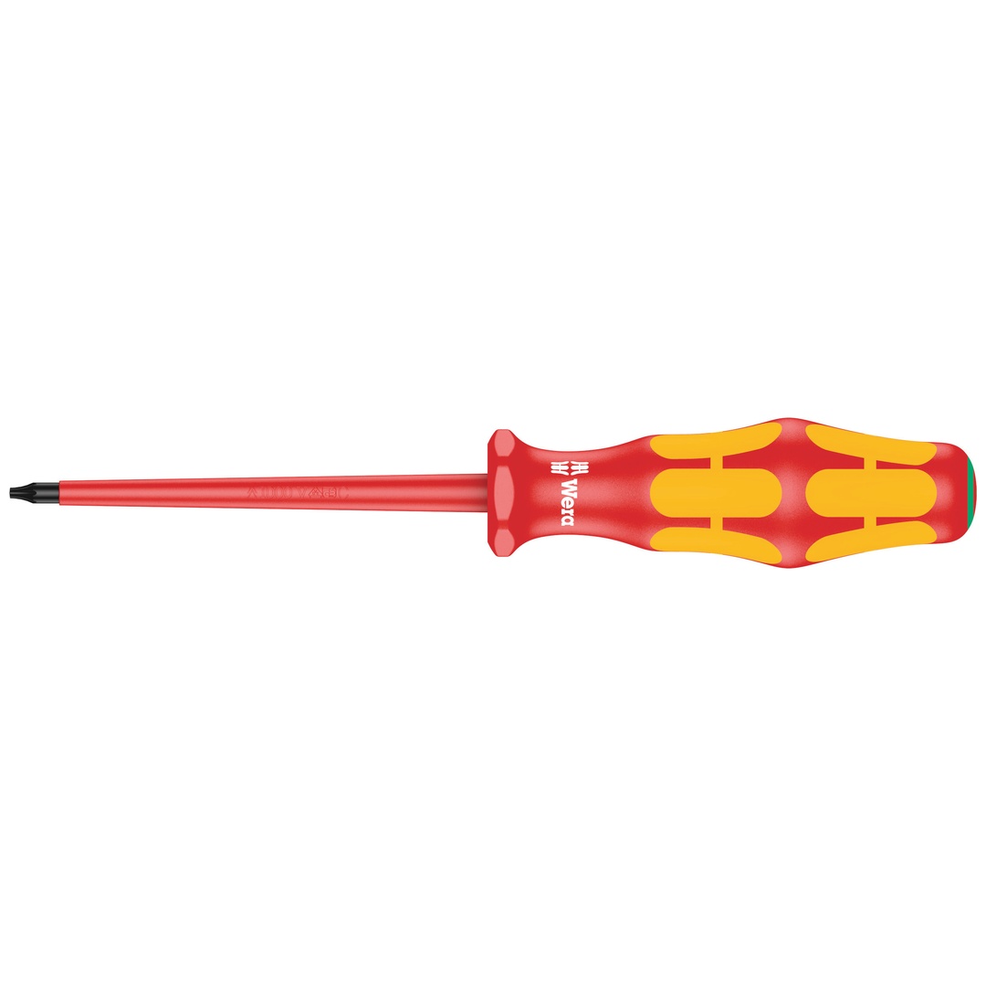 Wera 167 i VDE-isolierter TX Schraubendreher, TX 6 x 80 mm