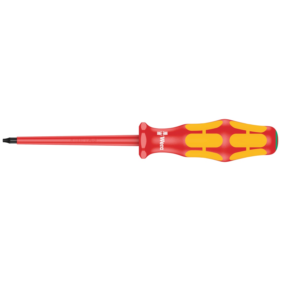 Wera 167 i VDE-isolierter TX Schraubendreher, TX 7 x 80 mm