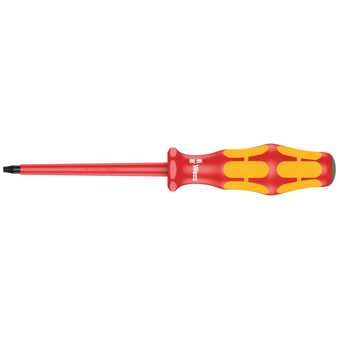 Wera 167 i VDE-isolierter TX Schraubendreher, TX 9 x 80 mm