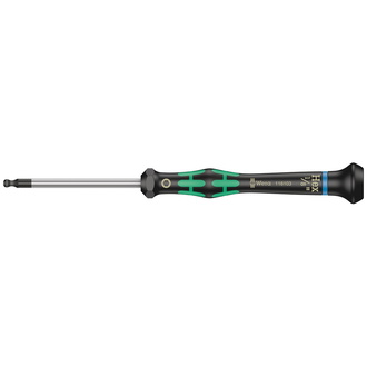 Wera 2052 Elektronik-Sechskant-Kugelkopfschraubendreher, 1/8" x 60 mm