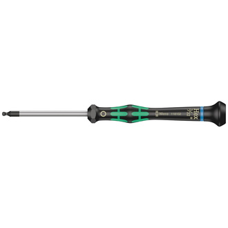 Wera 2052 Elektronik-Sechskant-Kugelkopfschraubendreher, 3/32" x 60 mm