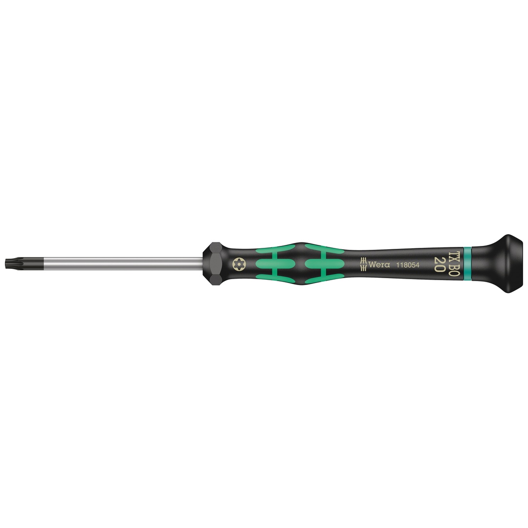 Wera 2067 Elektronik TX BO Schraubendreher, TX 20 x 60 mm