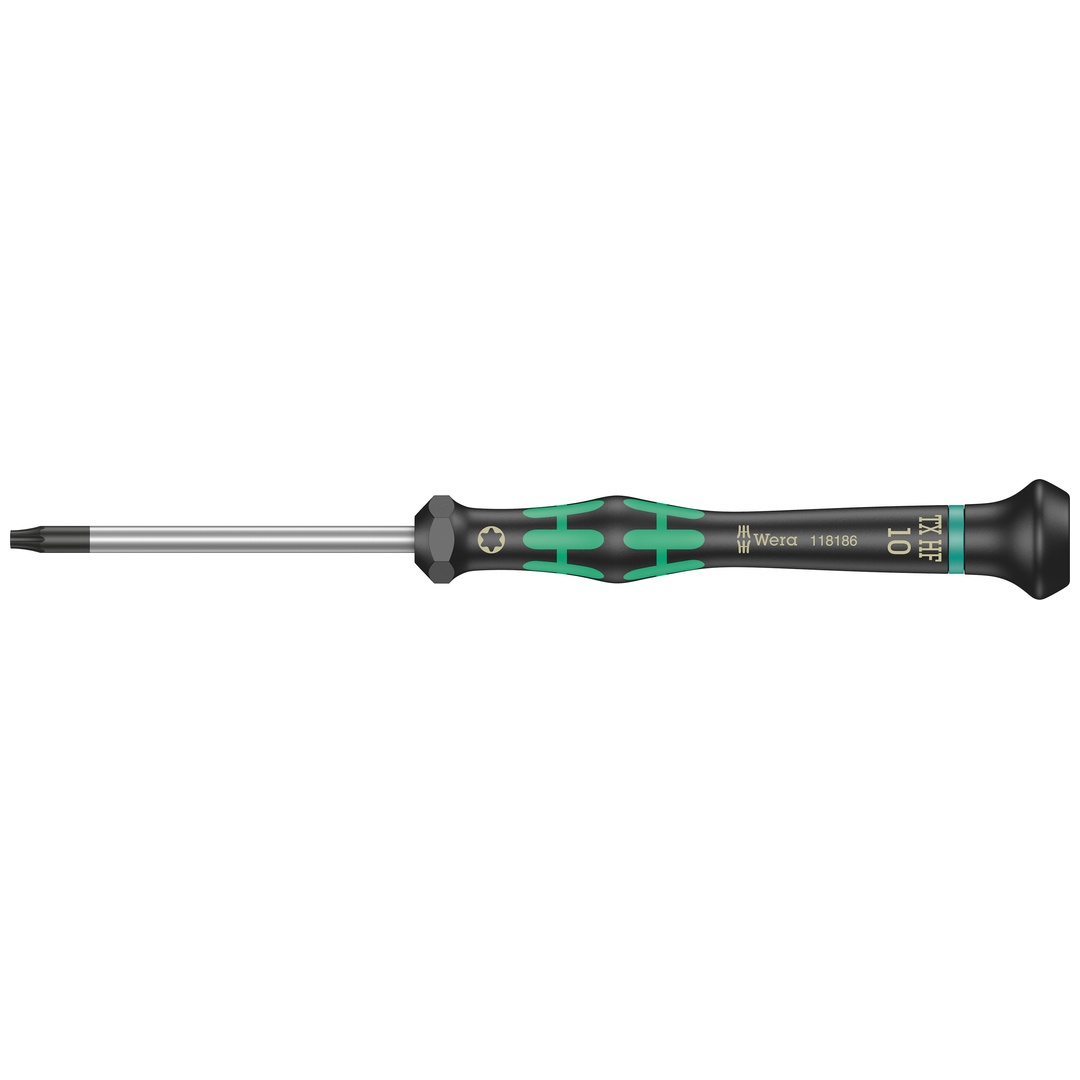 Wera 2067 Elektronik TX HF Schraubendreher mit Haltefunktion, TX 10 x 60 mm
