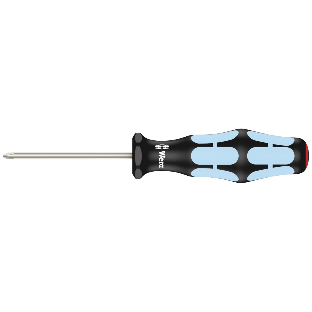 Wera 3350 PH Kreuzschlitz-Schraubendreher, Edelstahl, PH 0 x 60 mm