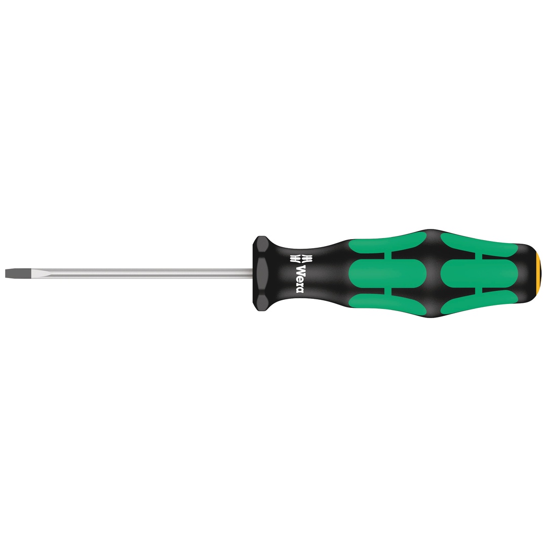 Wera 335 Schlitz-Schraubendreher - Elektrikerklinge, 0,4 x 2 x 60 mm