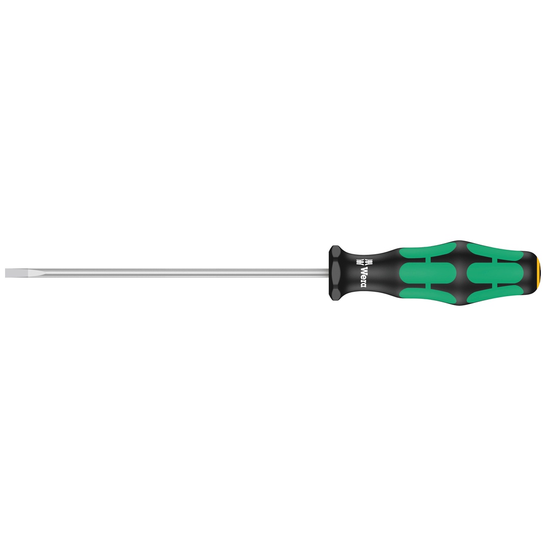 Wera 335 Schlitz-Schraubendreher - Elektrikerklinge, 0,6 x 3,5 x 125 mm