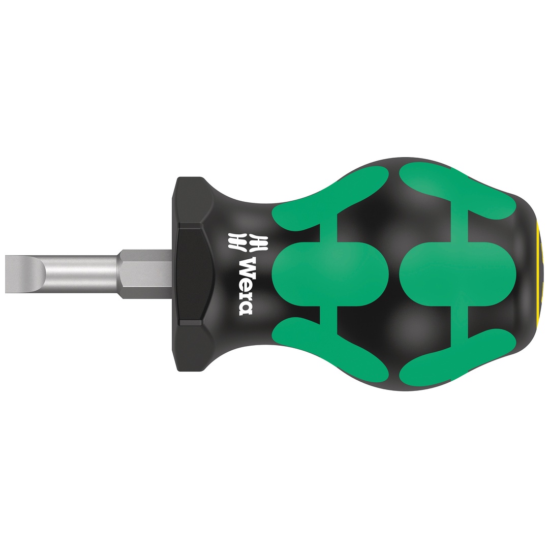 Wera 335 Stubby/Vergaserschraubendreher, 1 x 5,5 x 24,5 mm