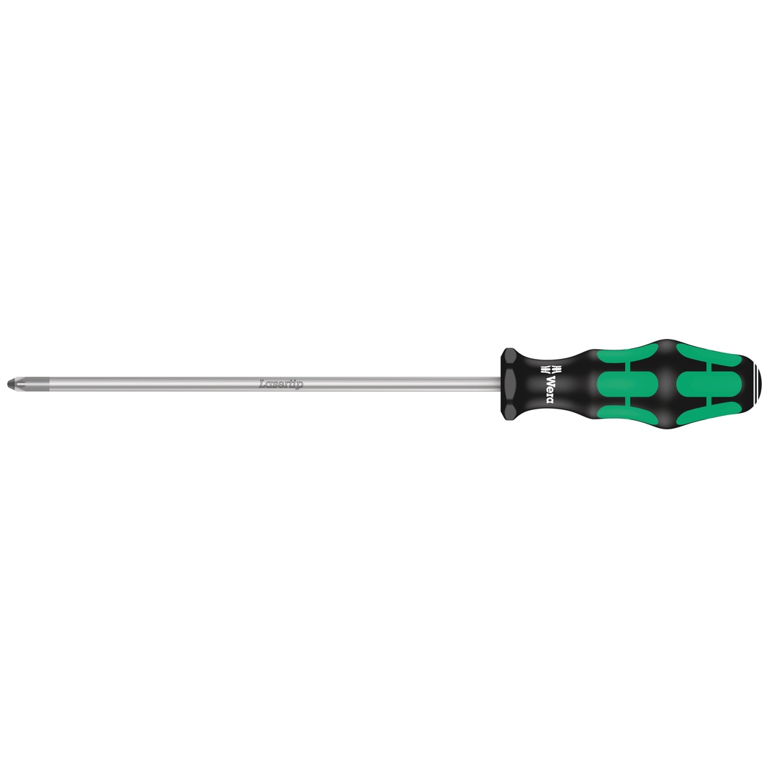 Wera 355 PZ Kreuzschlitz-Schraubendreher, PZ 2 x 200 mm