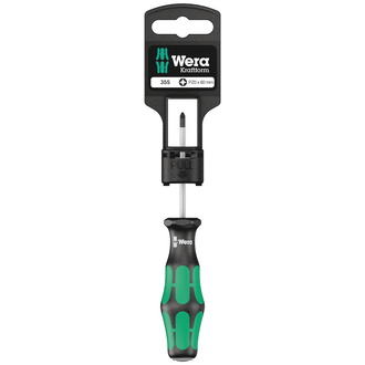 Wera 355 PZ SB Kreuzschlitz-Schraubendreher, PZ 0 x 60 mm