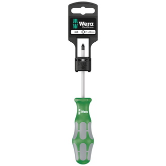 Wera 368 SB Schraubendreher für Innen-Vierkantschrauben, # 1 x 80 mm