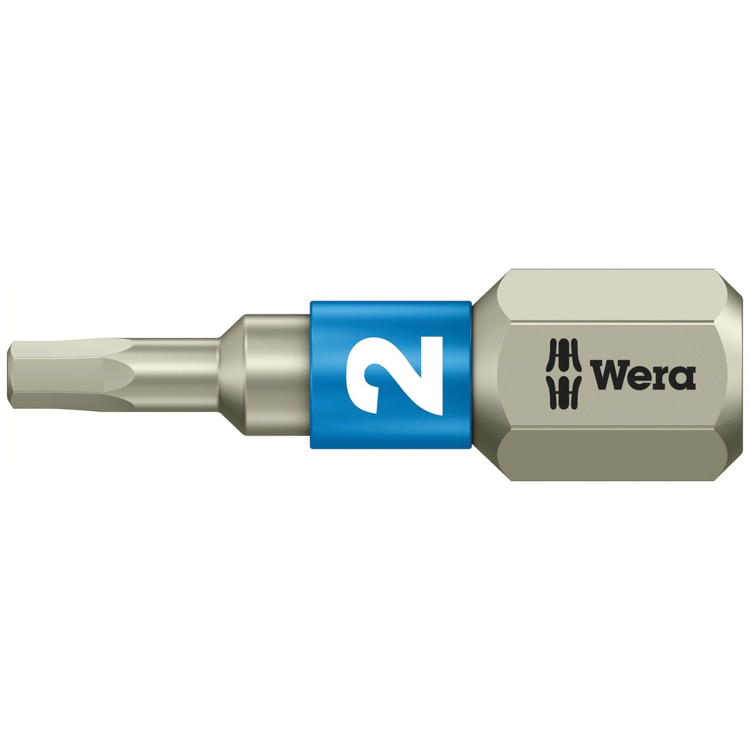 Wera 3840/1 TS Bits, Edelstahl, 2 x 25 mm