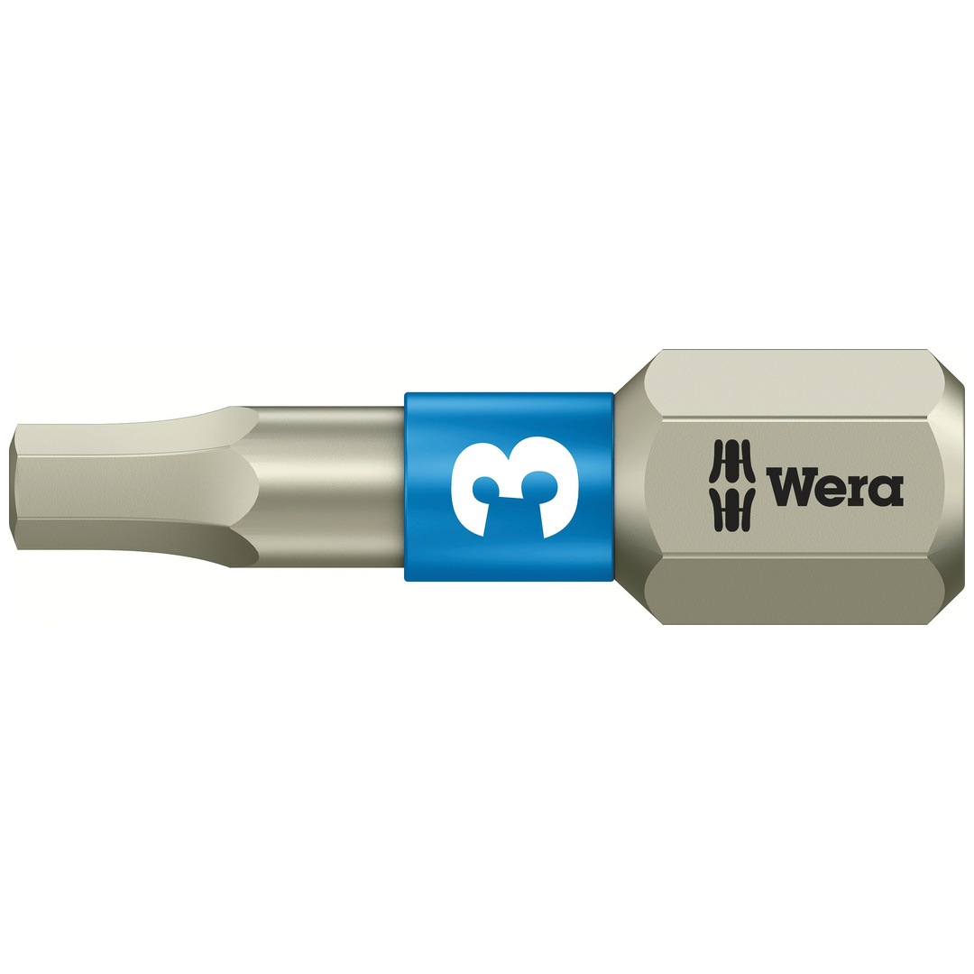 Wera 3840/1 TS Bits, Edelstahl, 3 x 25 mm