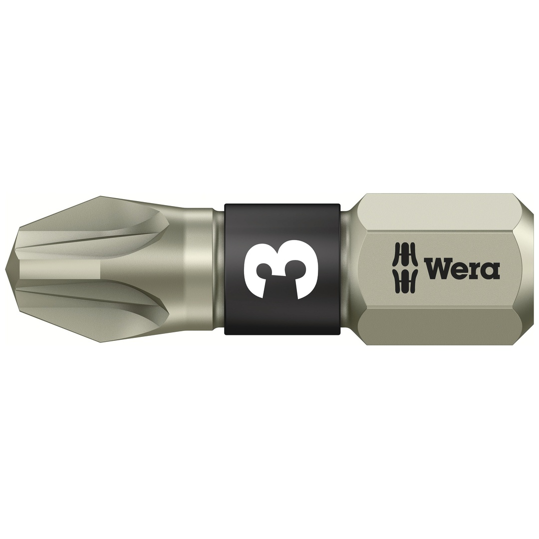 Wera 3855/1 TS Bits, Edelstahl, PZ 3 x 25 mm