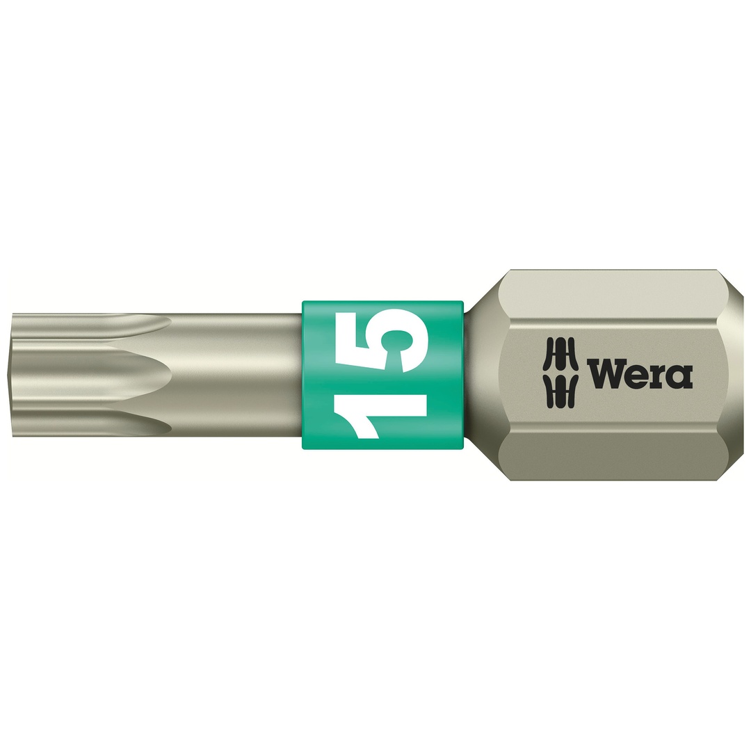 Wera 3867/1 TS TX 1/4 BitBit, Länge 25 mm, TX 15, Art.Nr. 3867/1 TS TX 15x25