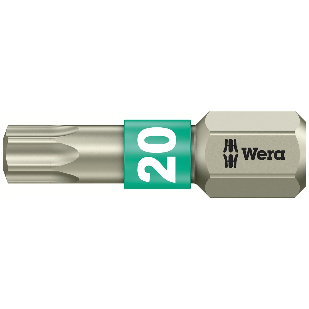 Wera 3867/1 TS TX 1/4 BitBit, Länge 25 mm, TX 20, Art.Nr. 3867/1 TS TX 20x25