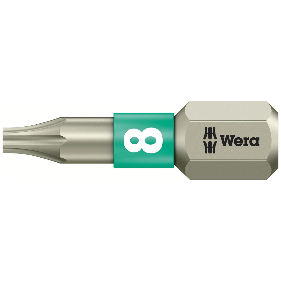 Wera 3867/1 TS TX 1/4 BitBit, Länge 25 mm, TX 8