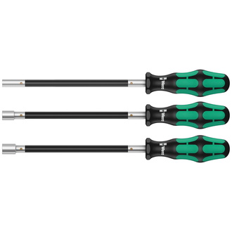 Wera 391/3 Schlauchklemmen-Schraubendrehersatz, 3-tlg.