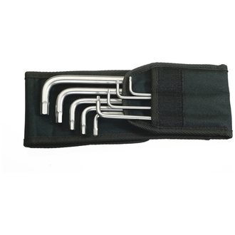 Wera 3950/9 Hex-Plus Imperial Stainless 1 Winkelschlüsselsatz, zöllig, Edelstahl, 9-tlg.