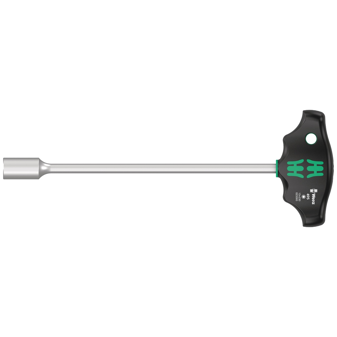 Wera 495 Quergriff-Steckschlüsselschraubendreher, 13 x 230 mm